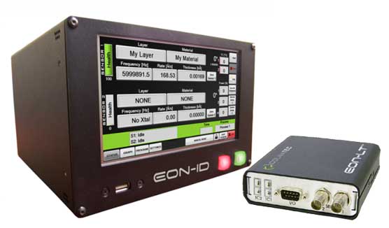 Контроллер Eon-ID  и Монитор Eon-LT для измерения скорости напыления вакуумными методами