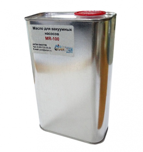 Канистра вакуумного масла MR-100 - минеральное вакуумное масло.